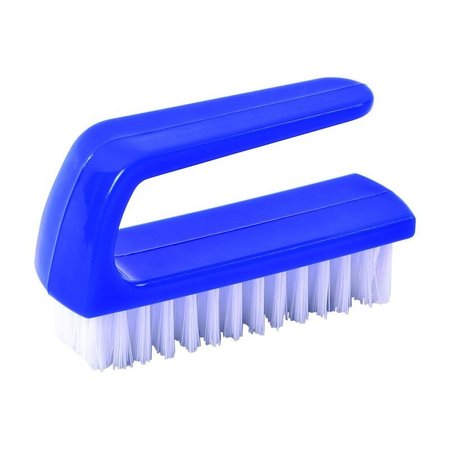 HOME PLUS 0.94 in. W Plastic Handle Scrub Brush AC2014210